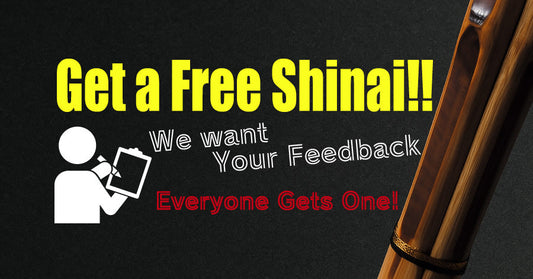 【Survey】Get Our New Shinai for Free!!