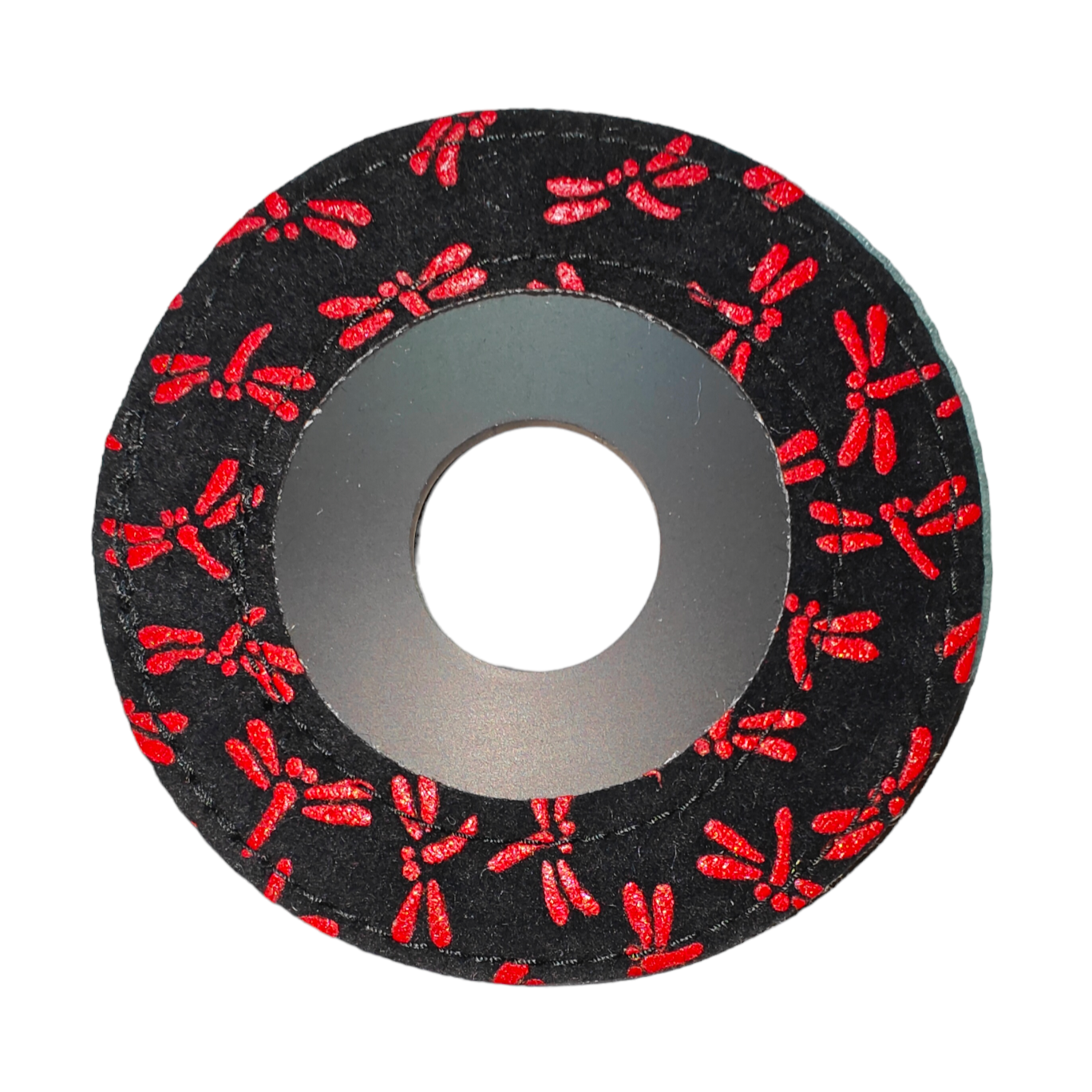 Inden Style Tsuba Dome
