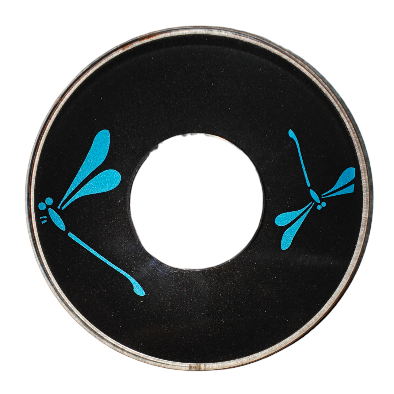 Designed Tsuba - Large Dragonfly