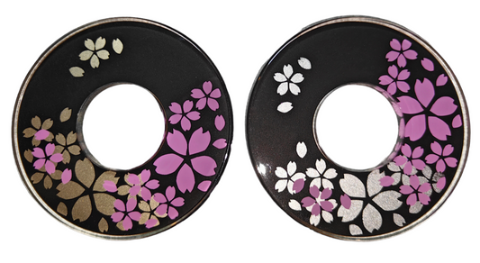化粧鍔 【二重桜】