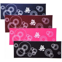 Tenugui - Mu with Polka Dots