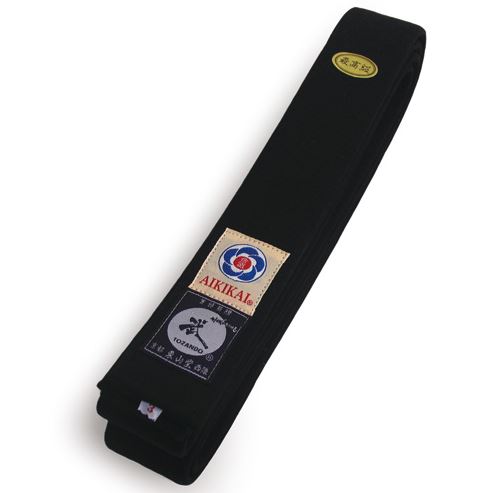 MASTER'S OBI - Deluxe Thick Black Obi