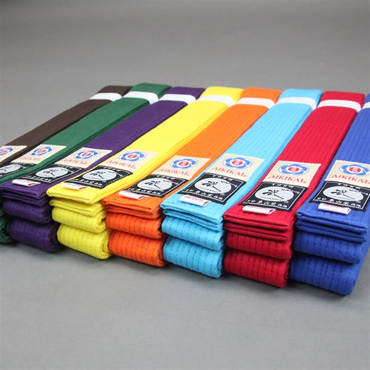 Aikido Colour Obi - Made in Japan