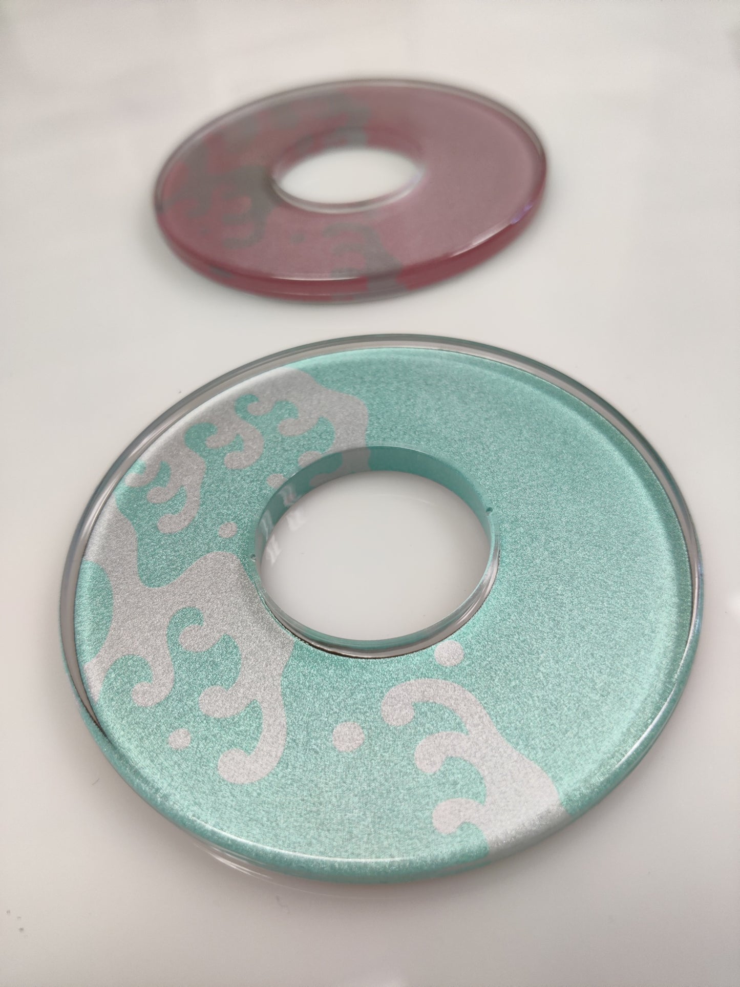 Designed Tsuba - Namigashira