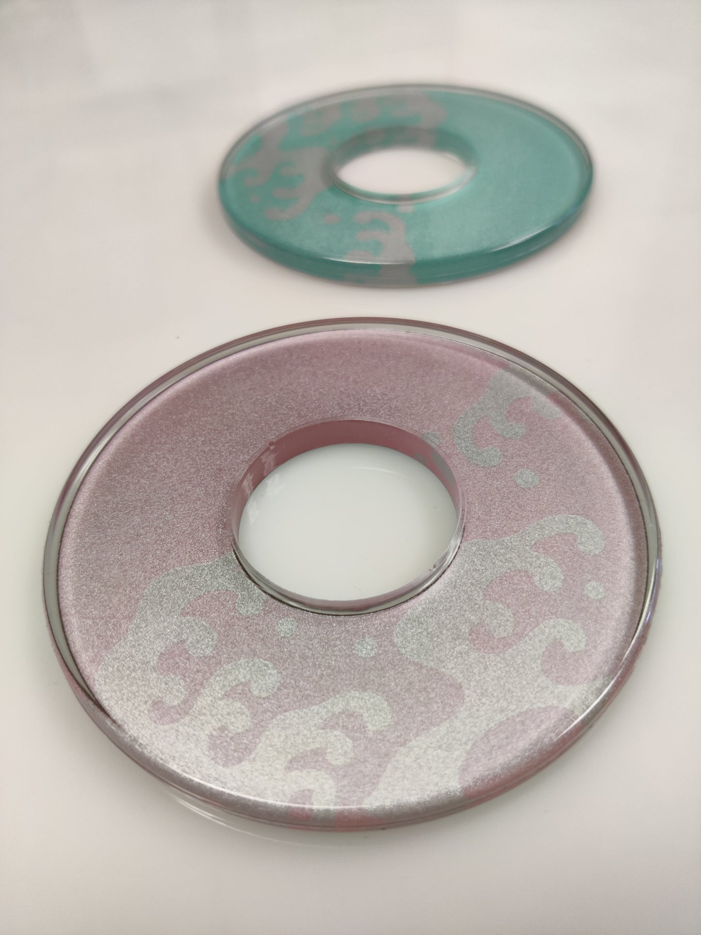 Designed Tsuba - Namigashira