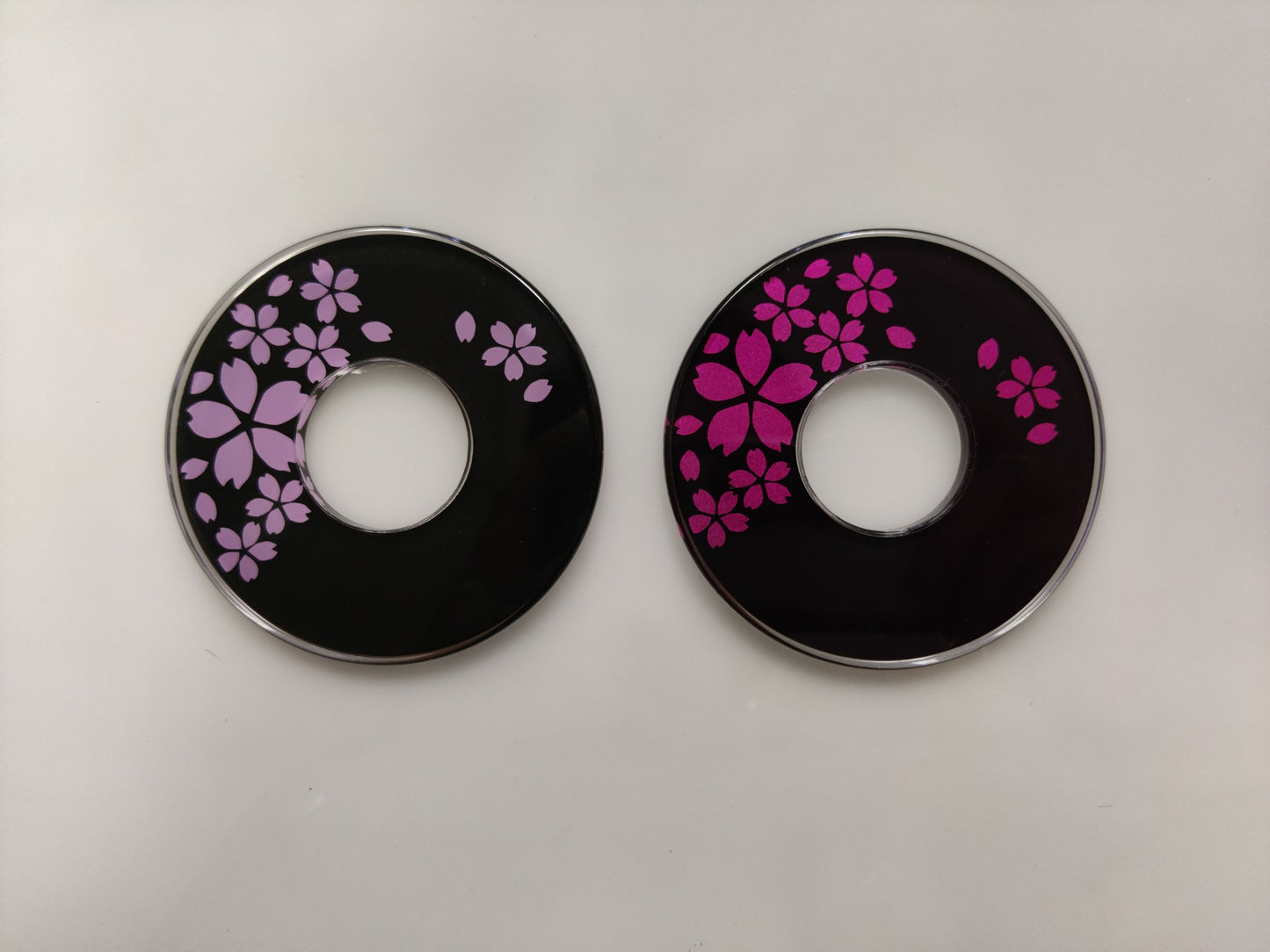 Designed Tsuba - Sakura