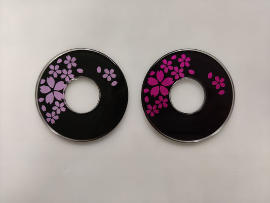 Designed Tsuba - Sakura