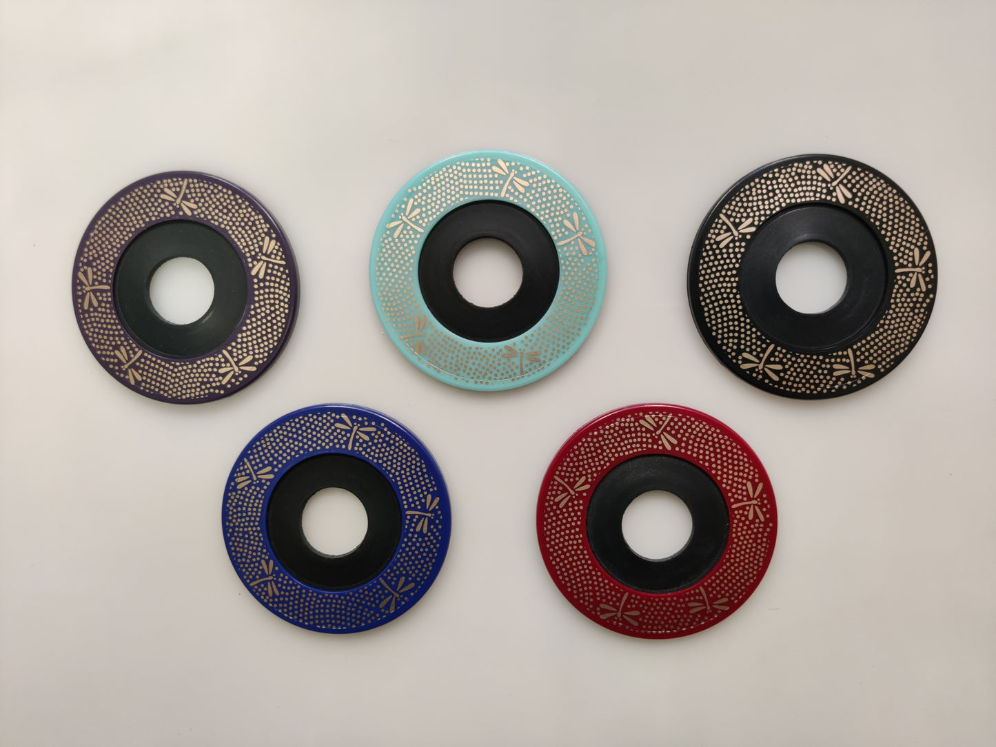 Designed Tsuba Dome - Dragonfly