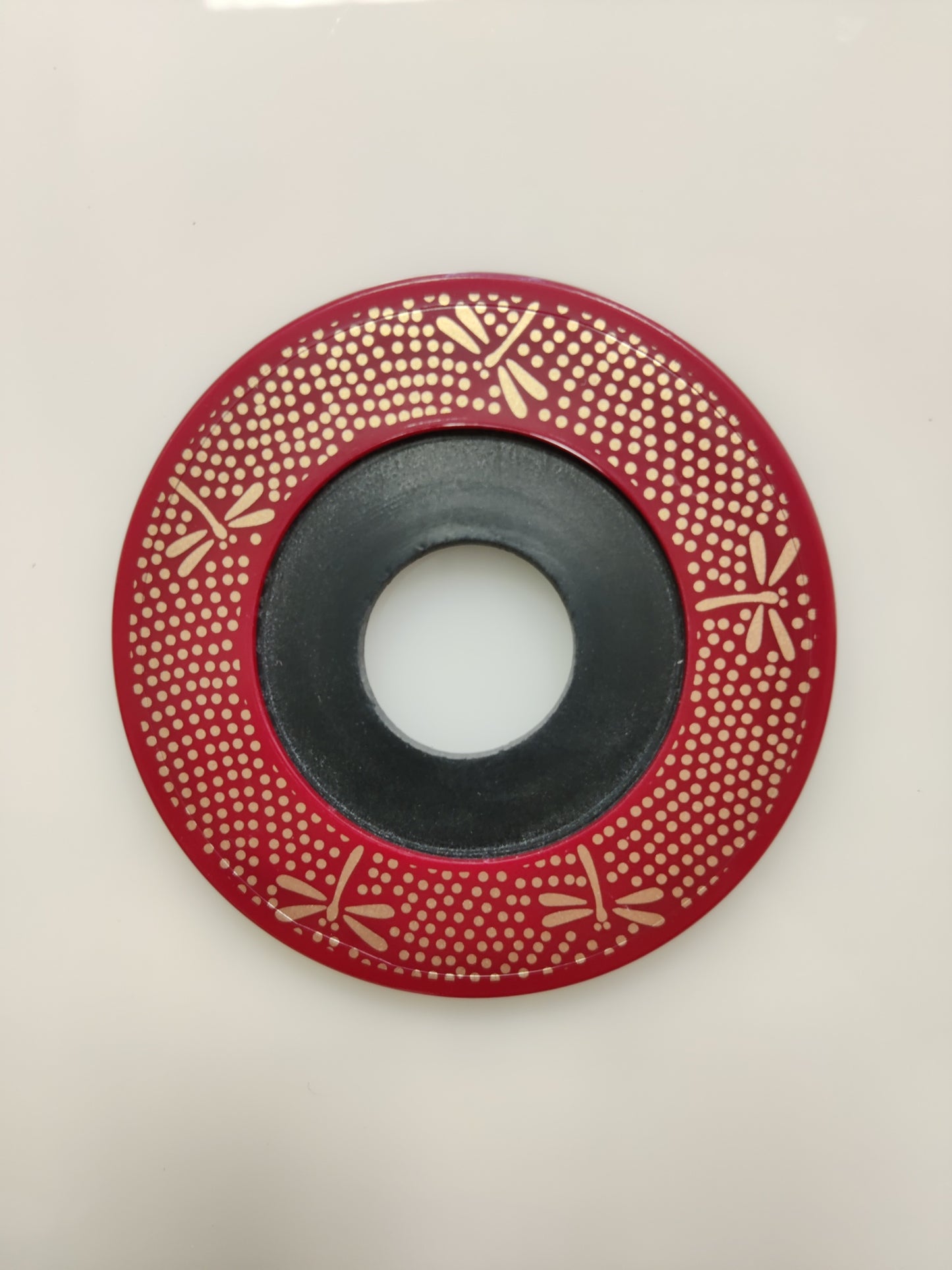 Designed Tsuba Dome - Dragonfly