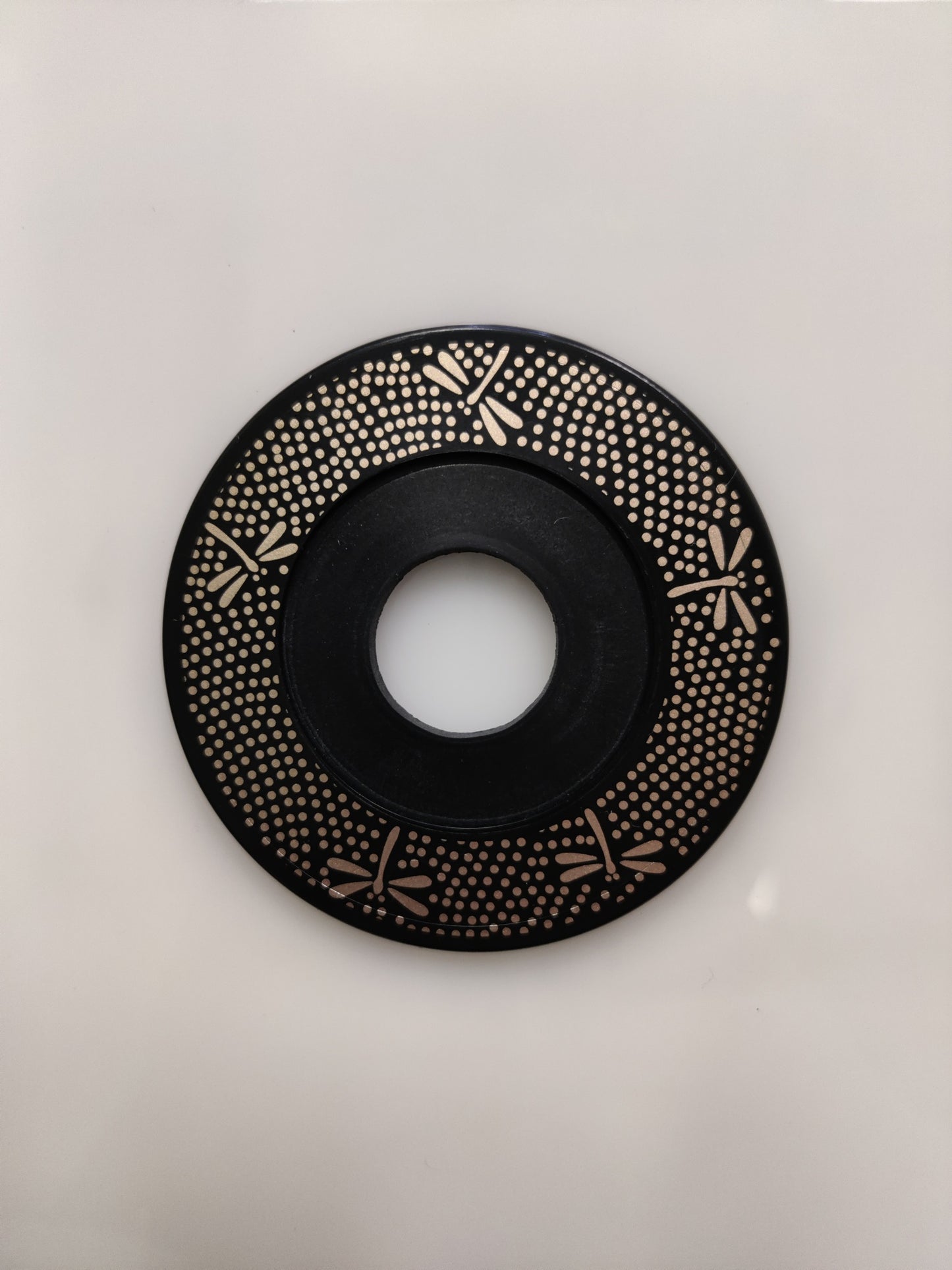 Designed Tsuba Dome - Dragonfly