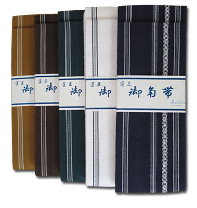 Cotton Kaku Obi - Made in Japan - BUDOGU ZEN