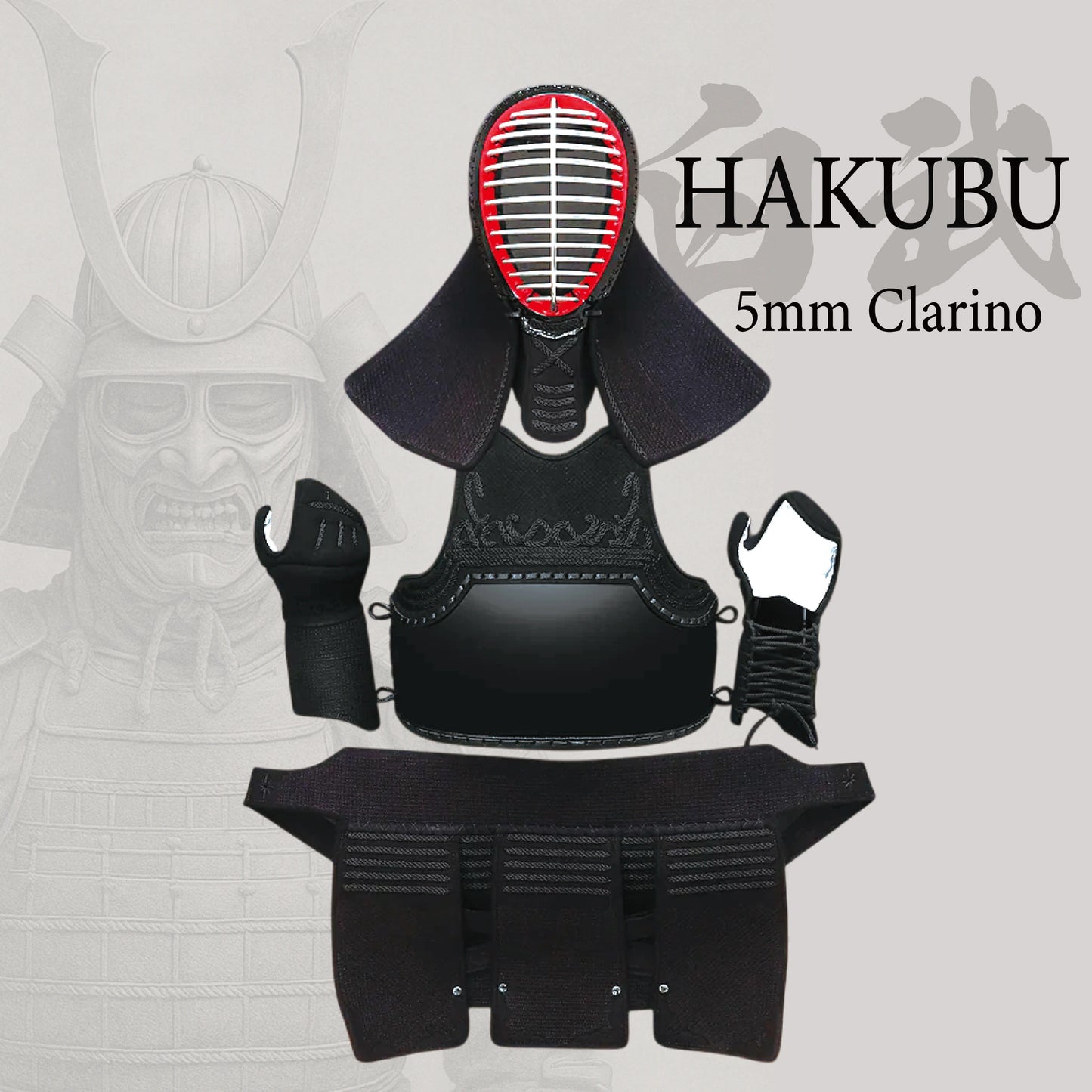 HAKUBU - 5mm Clarino Alpha Bogu Set