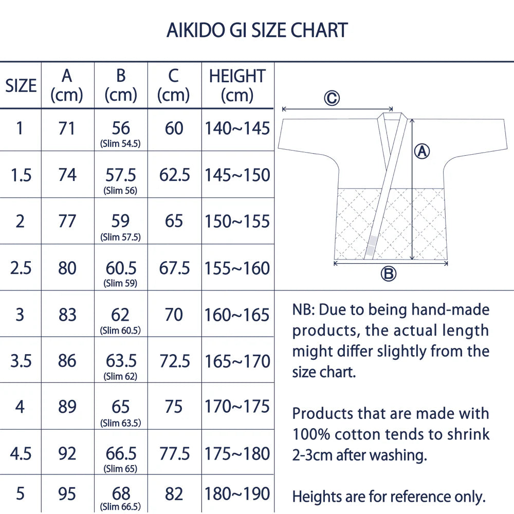 HITOE - Single Layer Aikido Gi (Made in Japan)