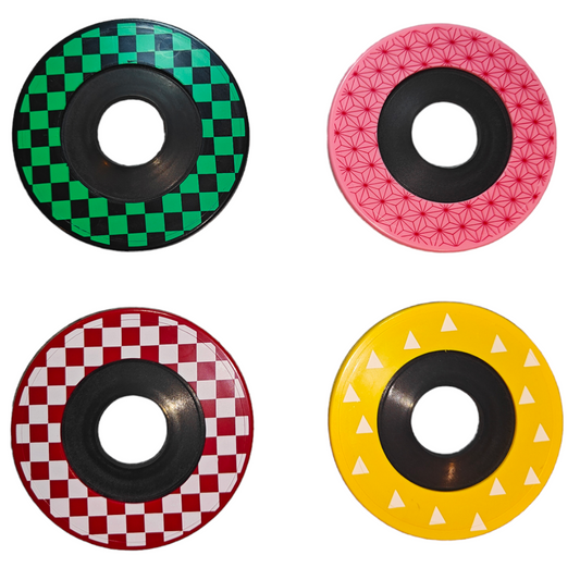 Designed Tsuba Dome - Japanese Traditional Patterns