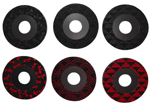Inden Style Tsuba Dome