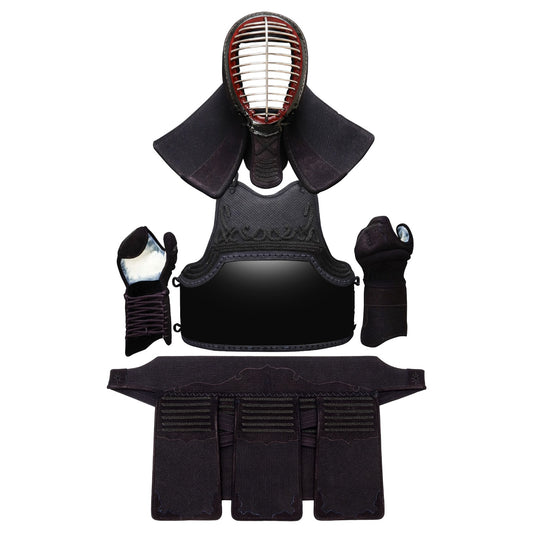 KOKUBU - 3mm All Deer Leather Alpha Bogu Set