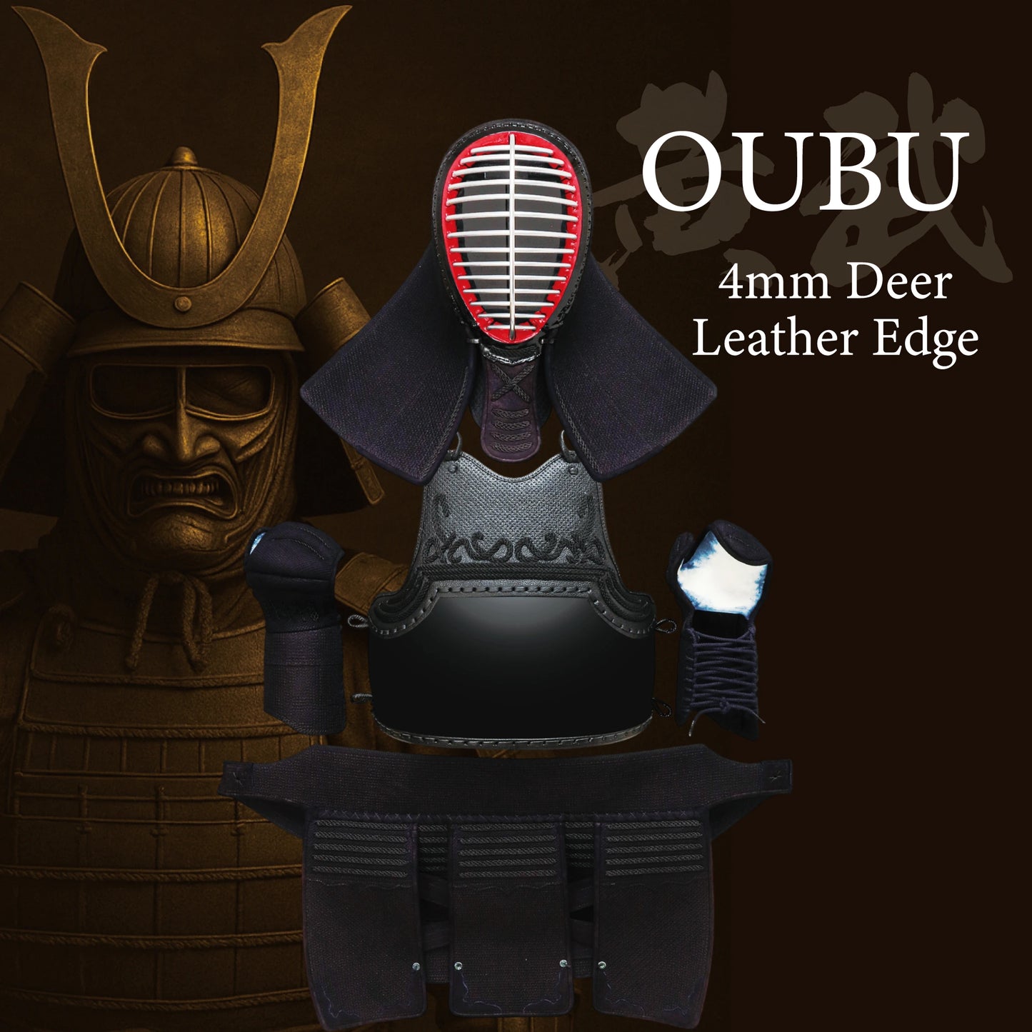 OUBU - 4mm Deer Leather Edge (Heri) Alpha Bogu Set