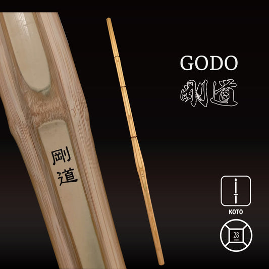 GODO - Koto Nodes Shaved Fat Grip Shinai