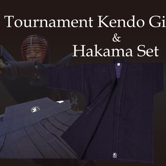 Indigo Dyed Tournament Kendo Gi and Hakama Set