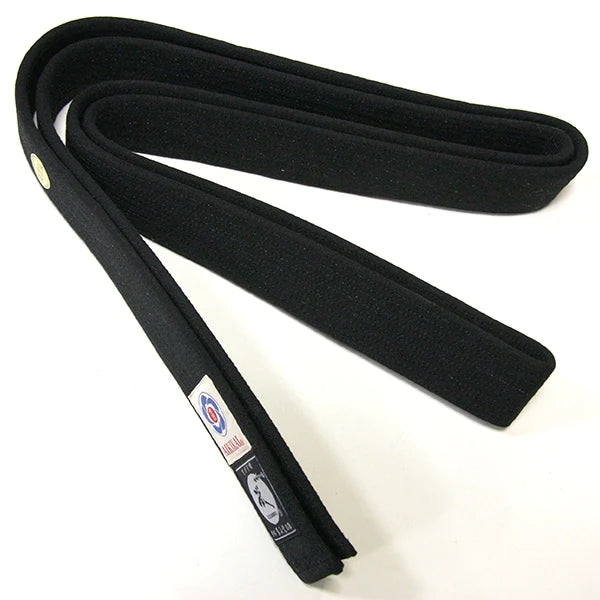 CLEARANCE - MASTER'S OBI - Deluxe Thick Black Obi