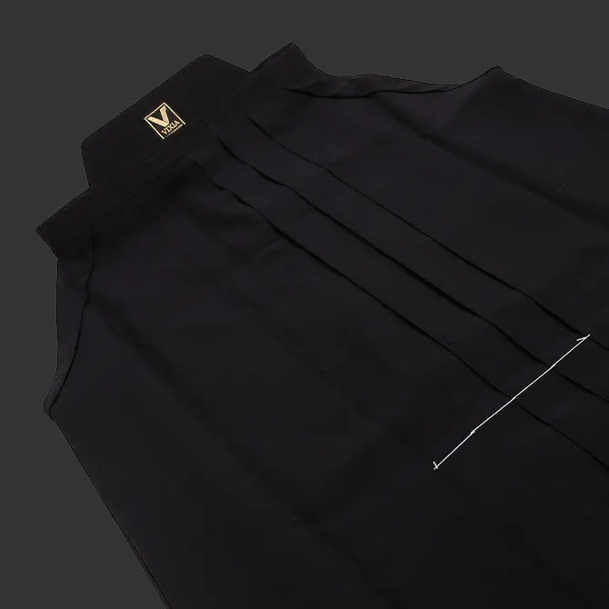 Mitsuboshi Jersey Kendo Hakama [VIXIA] - Navy